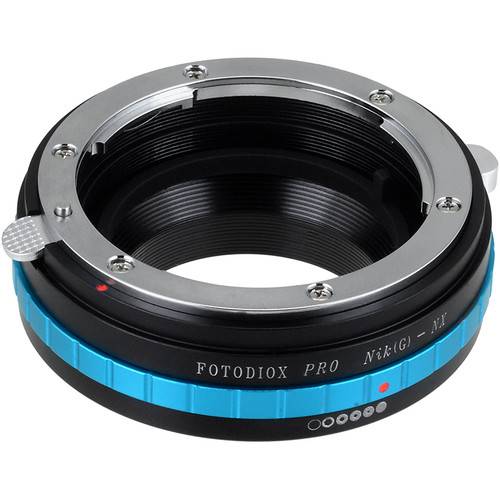FotodioX Pro Lens Mount Adapter for Nikon G-Type F-Mount Lens to Samsung NX-Mount Camera