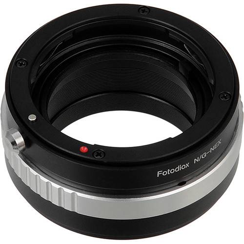FotodioX Lens Mount Adapter for Nikon G-Type F-Mount Lens to Sony E-Mount Camera