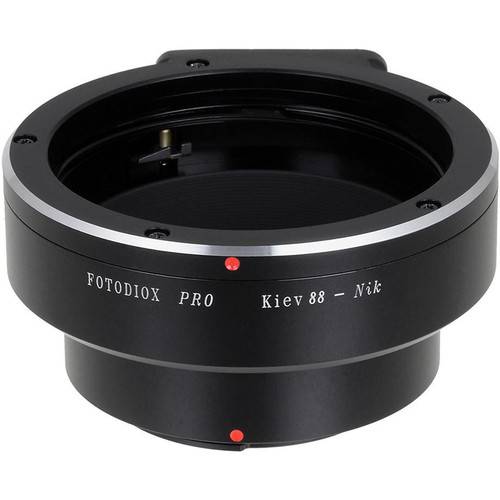 FotodioX Pro Mount Adapter for Kiev 88-Mount Lens to Nikon F-Mount Camera