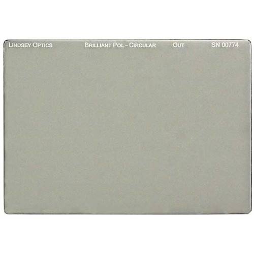 Lindsey Optics 4 x 5.65" Brilliant-Pol Circular Polarizer with Anti-Reflection Coating