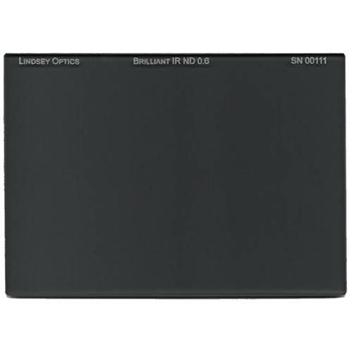 Lindsey Optics Brilliant IR ND Filter with Anti-Reflection Coating (4 x 5.65", 2-Stop