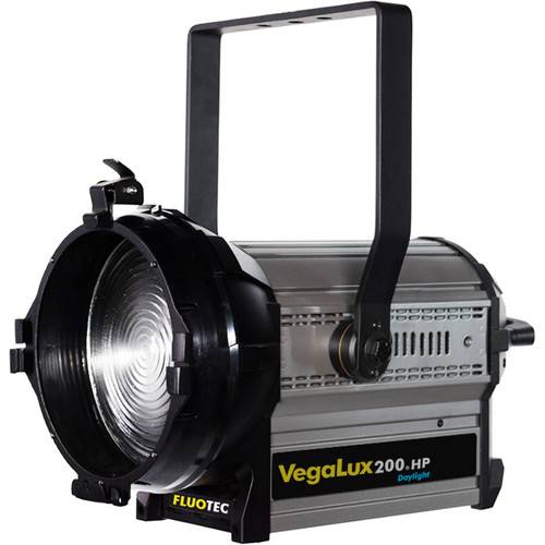 Fluotec VegaLux 200 HP Daylight 7" StudioLED Fresnel (Stand Mount)