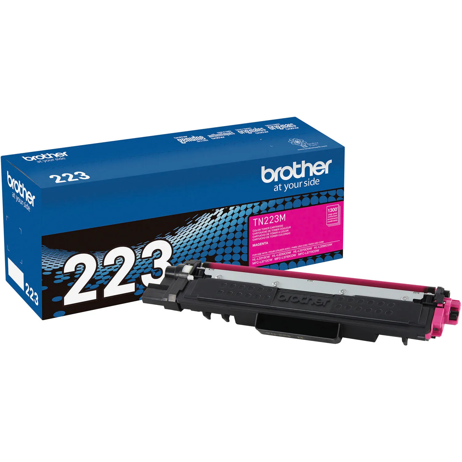 Brother TN223M Standard-Yield Toner (Magenta)