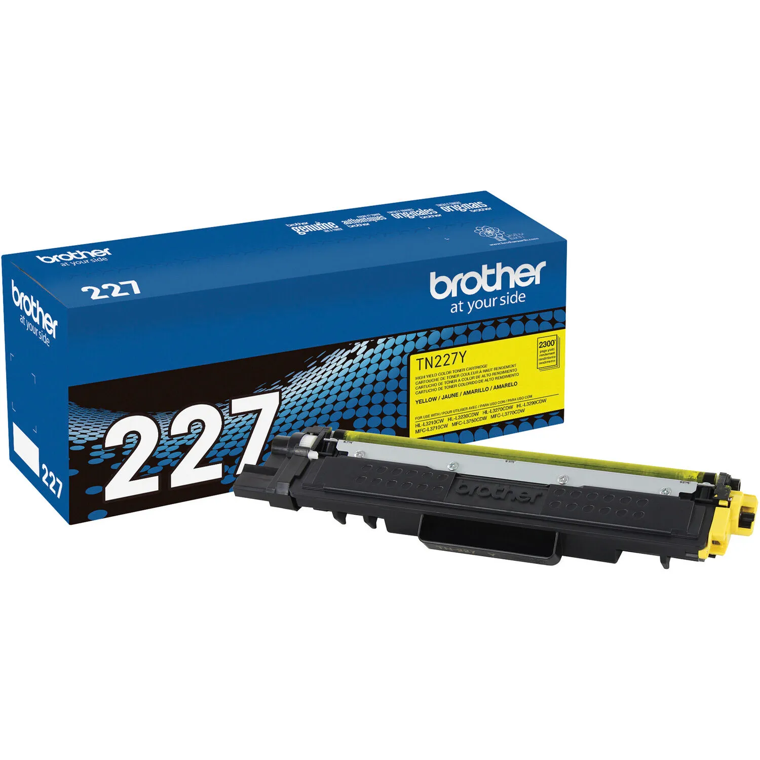 Brother TN227Y High-Yield Toner Cartridge (Yellow)