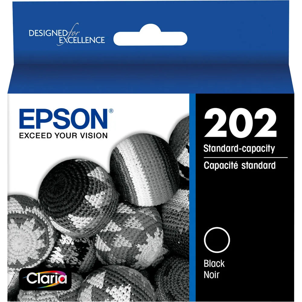 Epson Claria 202 Standard-Capacity Ink Cartridge (Black)