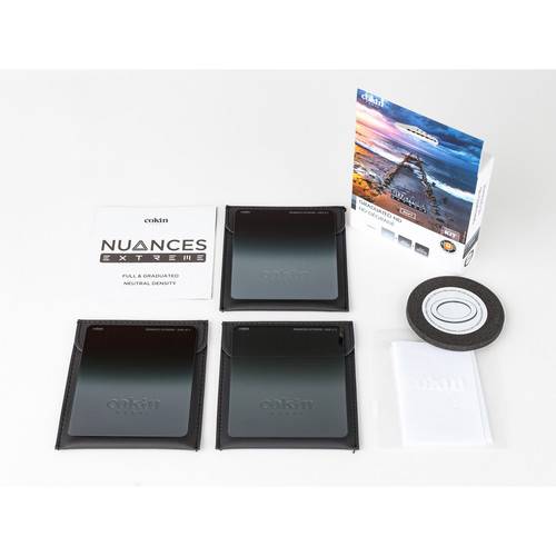 Cokin NUANCES Extreme P Series Soft-Edge Graduated Neutral Density Filter Kit (84 x 100mm)