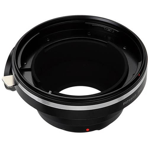 FotodioX Pro Lens Mount Adapter with Generation v10 Focus Confirmation Chip for Bronica PG-Mount Lens to Canon EF or EF-S Mount Camera