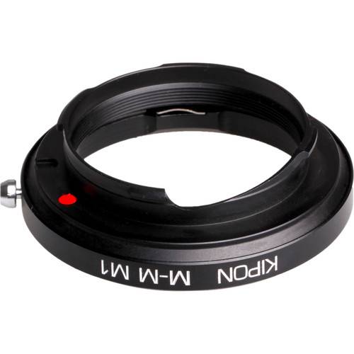 KIPON 8.1mm, M1 Macro Adapter with 6-Bit Coding for Leica M-Mount Lens to Leica M-Mount Camera