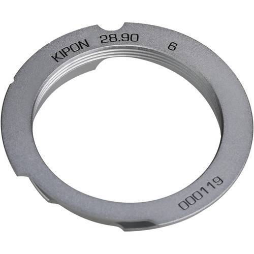 KIPON 28-90mm Frameline Lens Mount Adapter with 6-Bit Coding for L39-Mount Lens to Leica M-Mount Camera