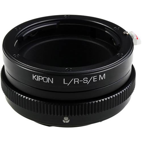 KIPON Macro Lens Mount Adapter with Helicoid for Leica R-Mount Lens to Sony-E Mount Camera