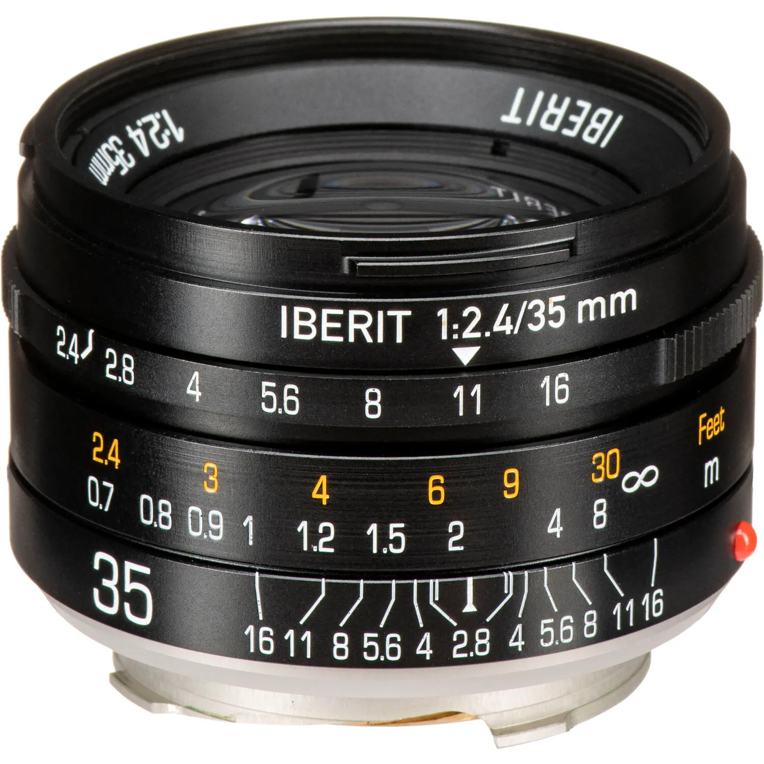 KIPON Iberit 35mm f/2.4 Lens for Leica M (Black)