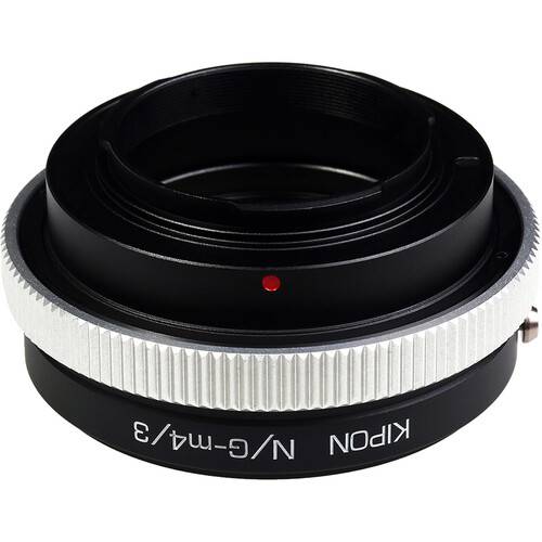 KIPON Lens Mount Adapter for Nikon F-Mount, G-Type Lens to Micro Four Thirds Camera