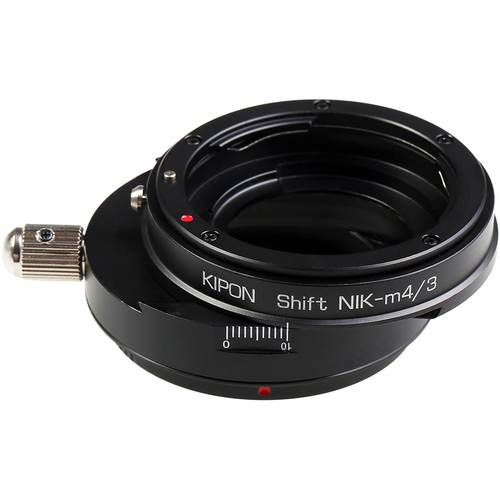KIPON Shift Lens Mount Adapter for Nikon F Lens to Micro Four Thirds Camera