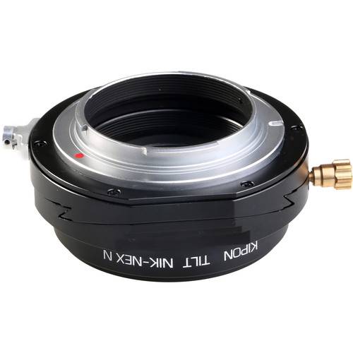 KIPON Tilt Lens Mount Adapter for Nikon F-Mount Lens to Sony E-Mount Camera