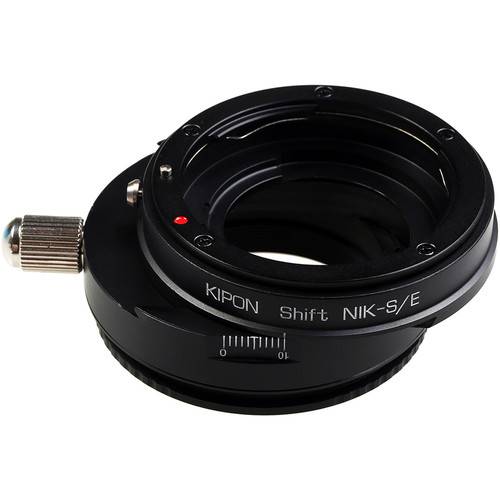 KIPON Shift Lens Mount Adapter for Nikon F-Mount Lens to Sony E-Mount Camera
