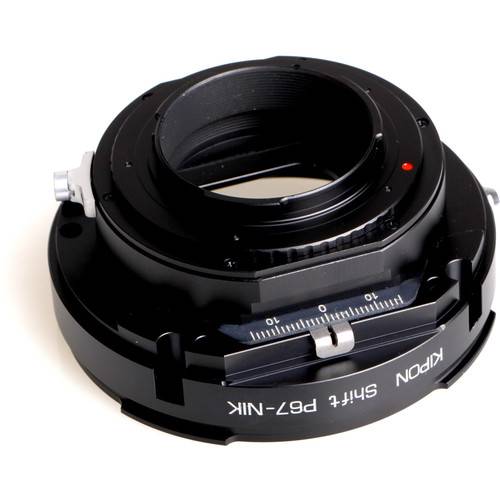KIPON Shift Lens Mount Adapter for Pentax 6x7 Lens to Nikon F-Mount Camera