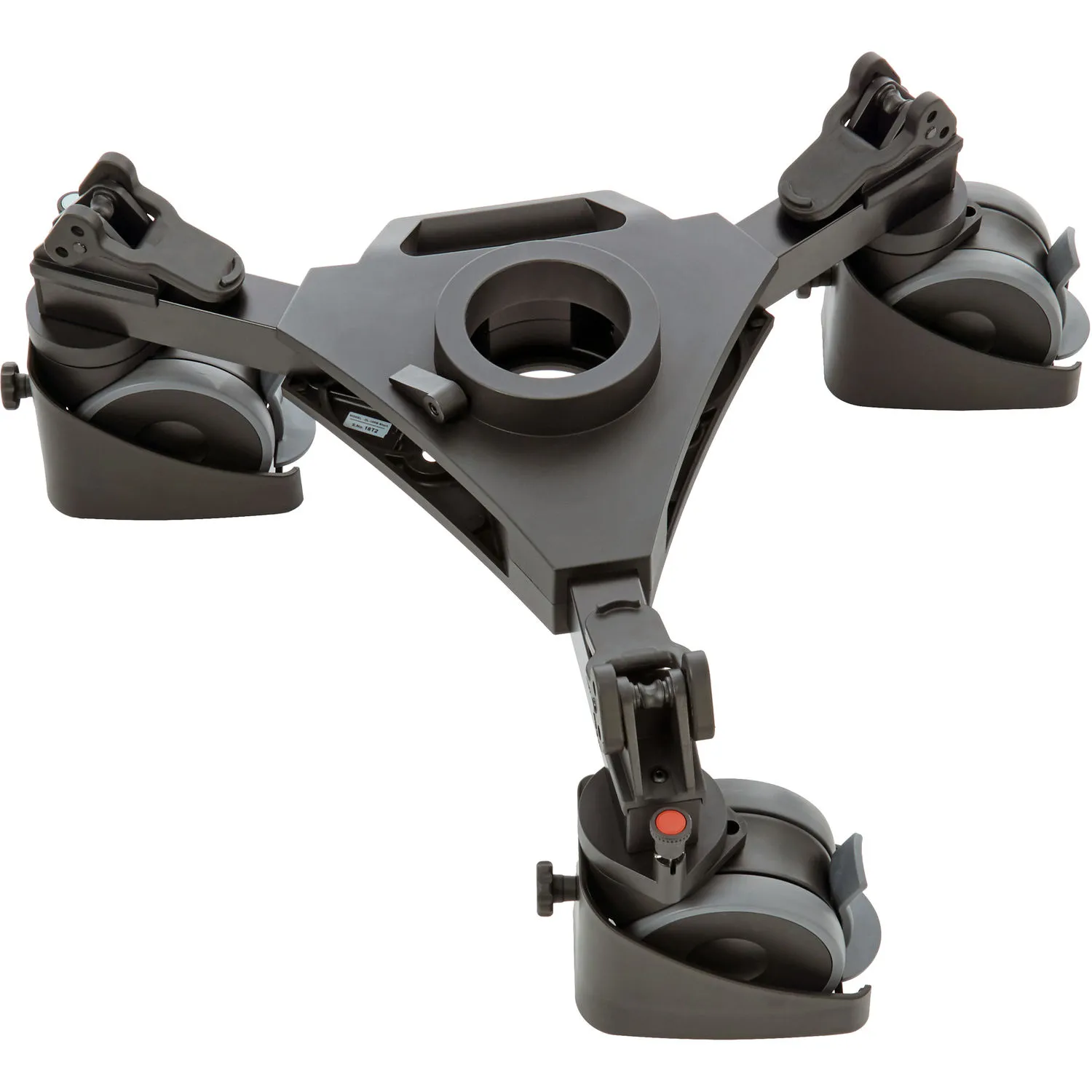 Libec DL-10RB Compact Dolly for Select Libec, Sachtler &amp; Vinten Tripods