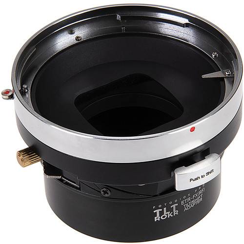 FotodioX Pro TLT ROKR Tilt-Shift Adapter for Bronica ETR Lens to FUJIFILM X-Mount Camera