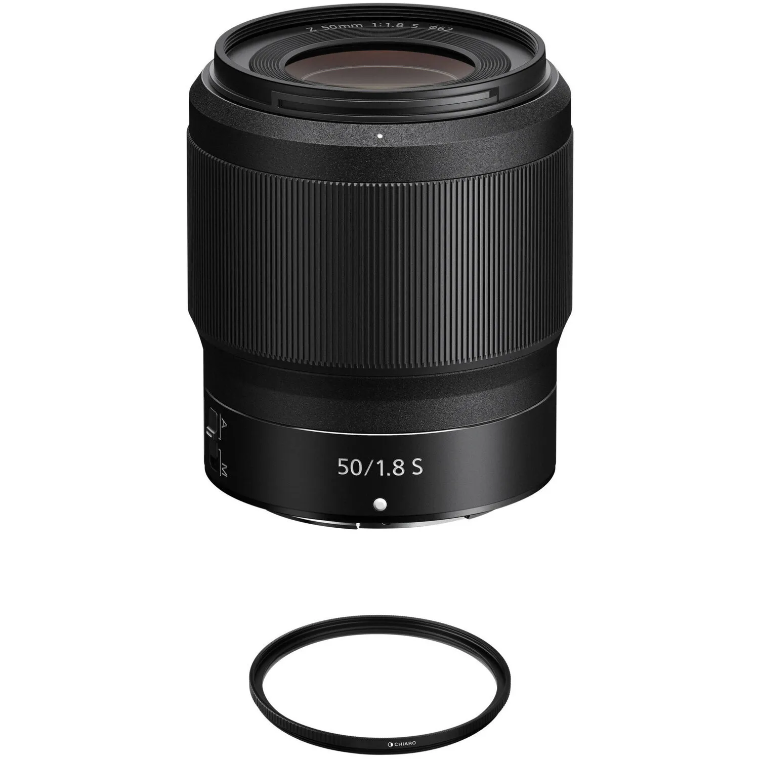 Nikon NIKKOR Z 50mm f/1.8 S Lens with UV Filter Kit