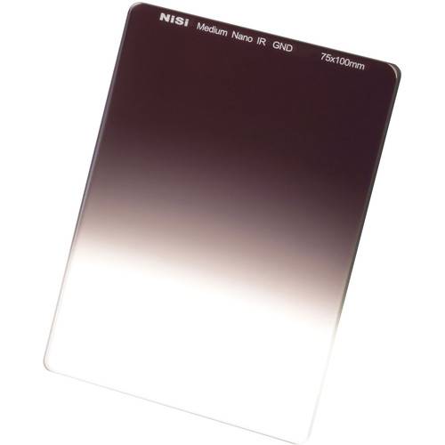 NiSi Nano Medium-Edge Graduated IRND Filter (75 x 100mm, 2-Stop)
