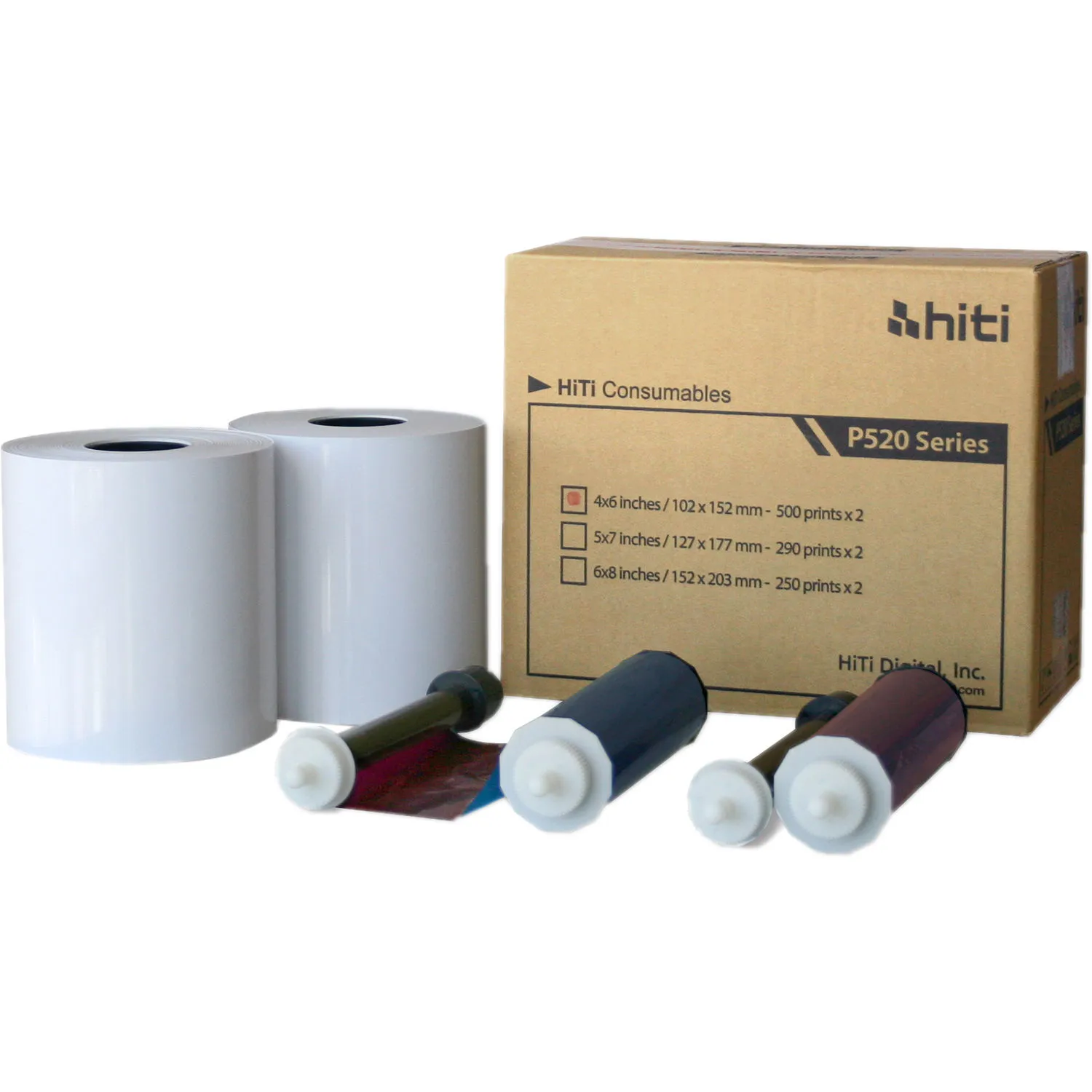 HiTi P520L &amp; P525L 4 x 6" Print Kit (1000 Prints)