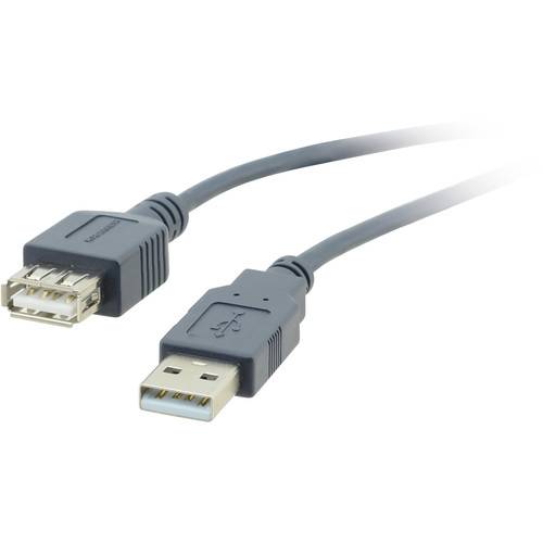 Kramer USB 2.0 Type-A Male to Type-A Female Extension Cable (15', Black)