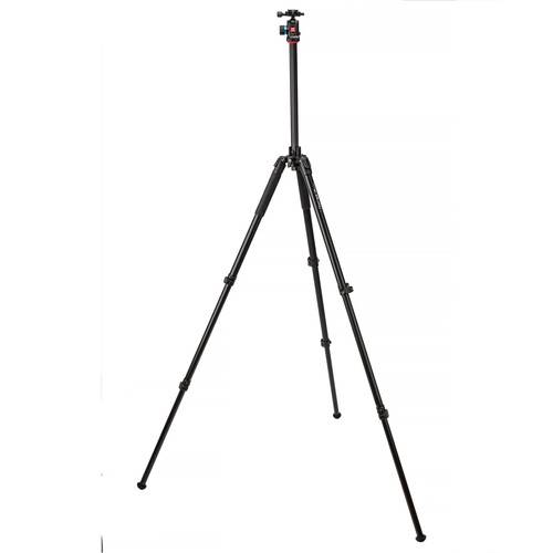 Oben ALF-6193L Skysill Series 3-Section Aluminum Tripod with 90° Lateral Column and BE-117 Dual-Action Ball Head