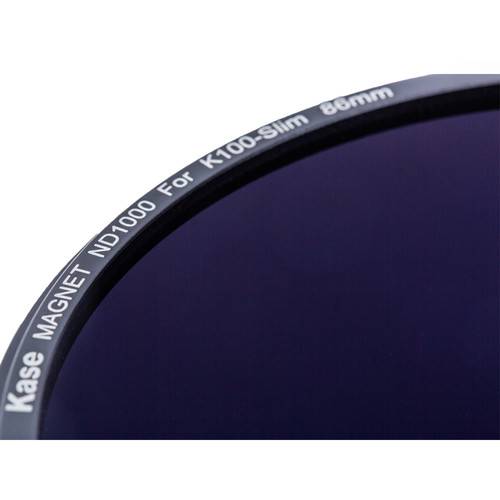Kase Magnetic Solid ND Filter for Kase K8 100mm Filter Holder (86mm, 10-Stop)