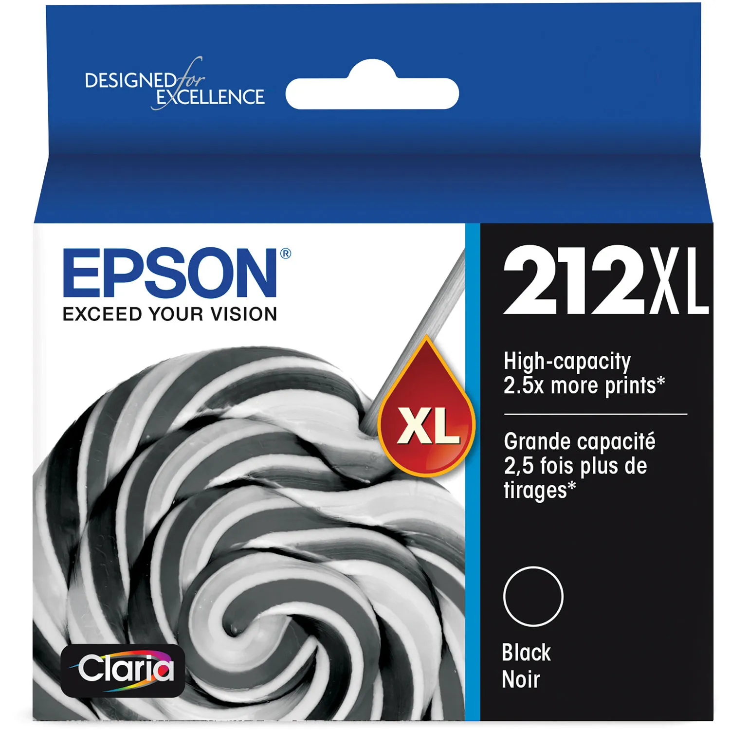 Epson Claria 212XL High-Capacity Black Ink Cartridge