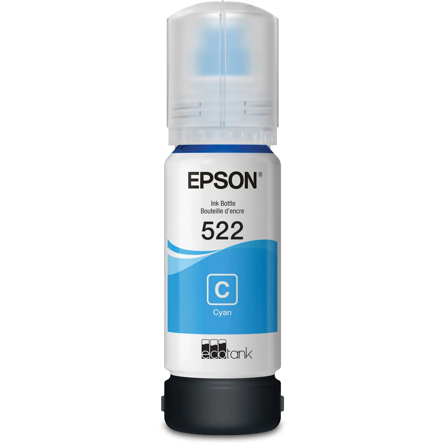 Epson T522 Cyan Ink Bottle (65mL)