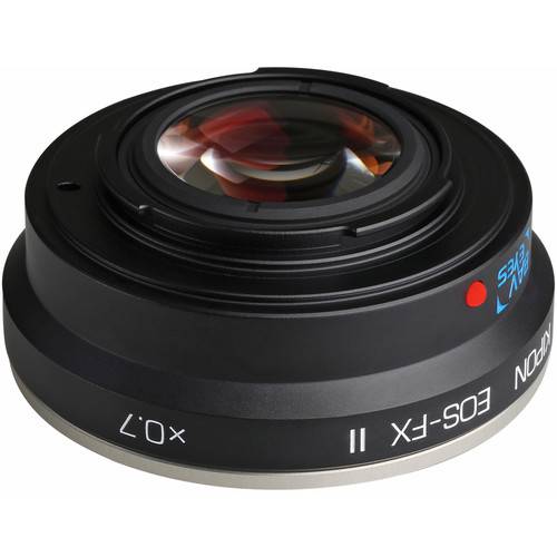 KIPON Baveyes 0.7x Mark 2 Lens Mount Adapter for Canon EF-Mount Lens to FUJIFILM X-Mount Camera