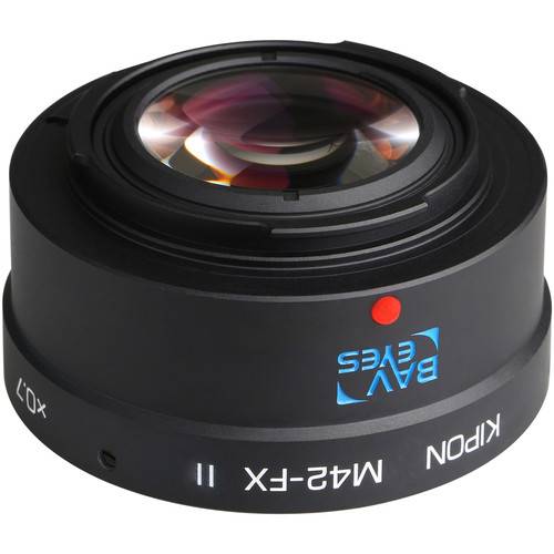 KIPON Baveyes 0.7x Mark 2 Lens Mount Adapter for M42-Mount Lens to FUJIFILM X-Mount Camera