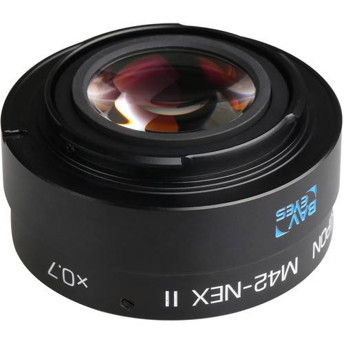 KIPON Baveyes 0.7x Mark 2 Lens Mount Adapter for M42-Mount Lens to Sony E-Mount Camera
