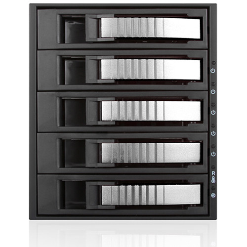 iStarUSA BPU-350HD 5-Bay Hot-Swap Rack (Silver)
