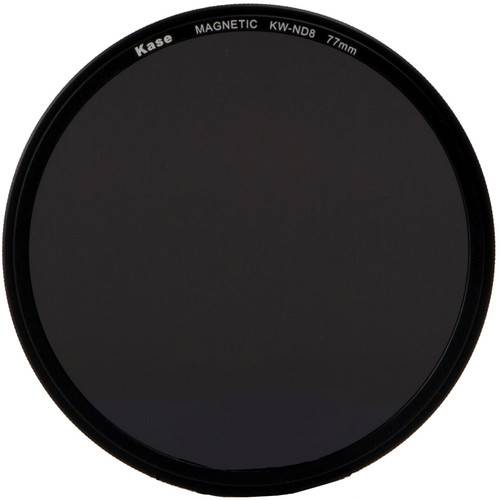 Kase Wolverine Magnetic Solid ND Filter with Lens Adapter Ring (77mm, 3-Stop)
