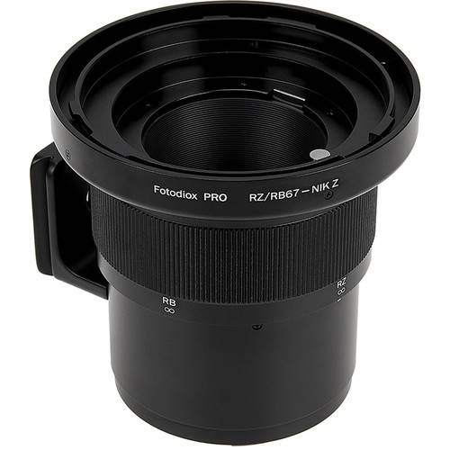 FotodioX Pro Lens Mount Adapter with Built-In Focusing Helicoid for Mamiya RB/RZ-Mount Lens to Nikon Z-Mount Camera