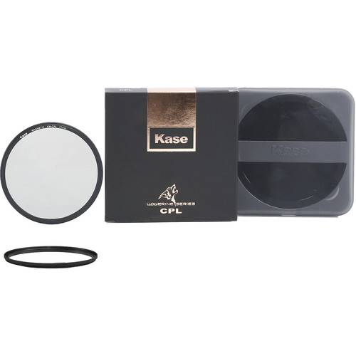 Kase Wolverine Magnetic Circular Polarizer Filter with Adapter Ring (77mm)