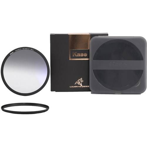Kase Wolverine Magnetic Soft-Edge Graduated ND Filter with Lens Adapter Ring (67mm, 3-Stop)