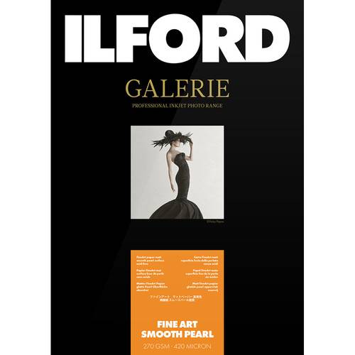 Ilford Galerie Fine Art Smooth Pearl (4 x 6", 50 Sheets)