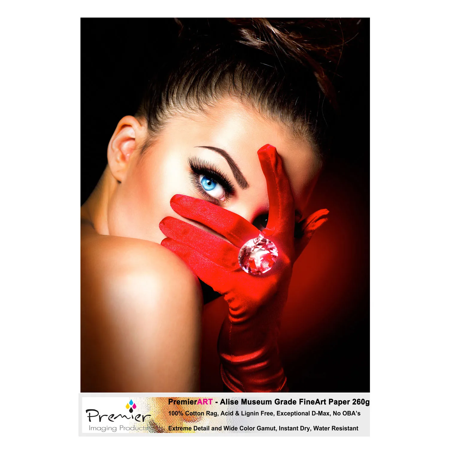Premier Imaging Alise Museum Grade 100% Cotton FineArt Paper (8.5 x 11", 20-Sheets)