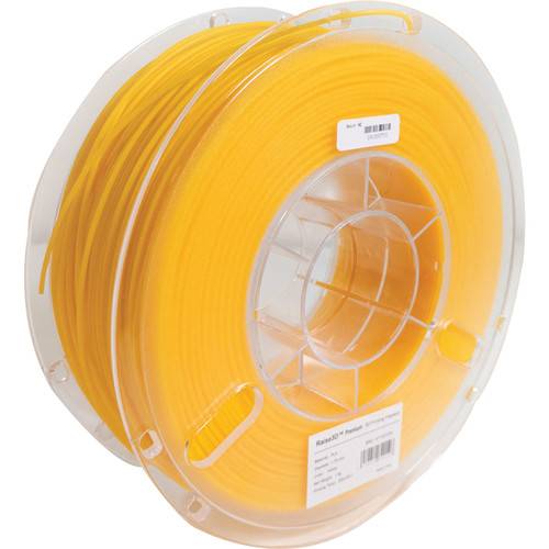 Raise 3D 1.75mm Premium PLA Filament (1kg, Yellow)