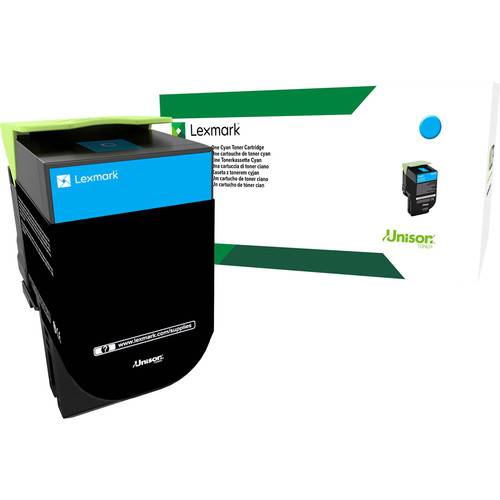 Lexmark CS/CX 417, 517 Cyan High-Yield Return Program Toner Cartridge