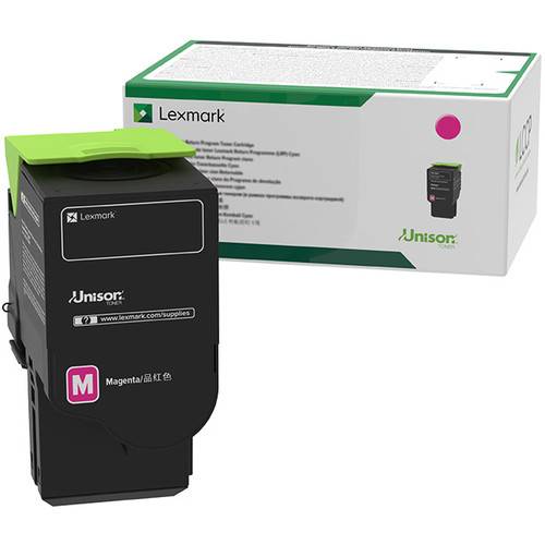 Lexmark 801SM Magenta Standard Yield Return Program Toner Cartridge for Select Color Laser Printers