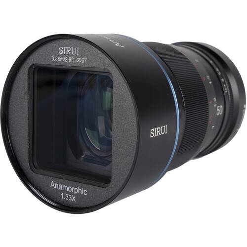 Sirui 50mm f/1.8 Anamorphic 1.33x Lens (Sony E-Mount)