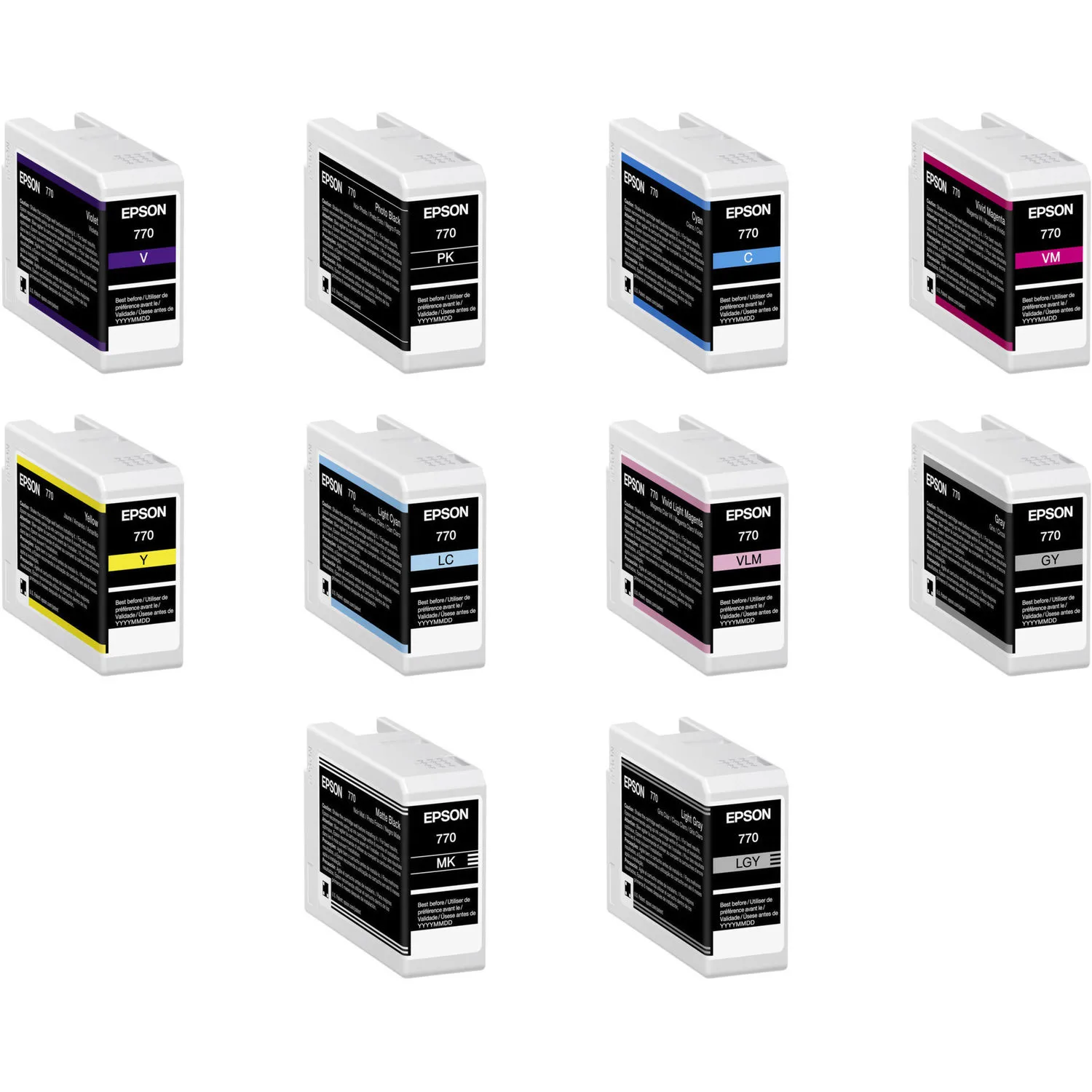 Epson UltraChrome PRO10 Ink Cartridge Set