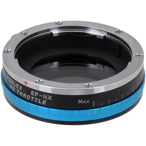FotodioX Vizelex ND Throttle Lens Mount Adapter for Canon EF/EF-S-Mount Lens to Samsung NX-Mount Camera