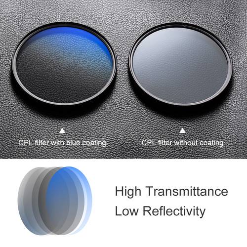 K&F Concept Classic Series Slim Multicoated Circular Polarizer Filter (49mm)