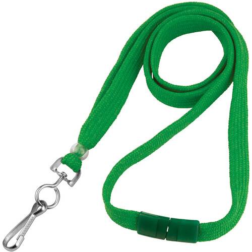 IDP 3/8" Round Braid Breakaway Lanyard (Green) 100-Pack