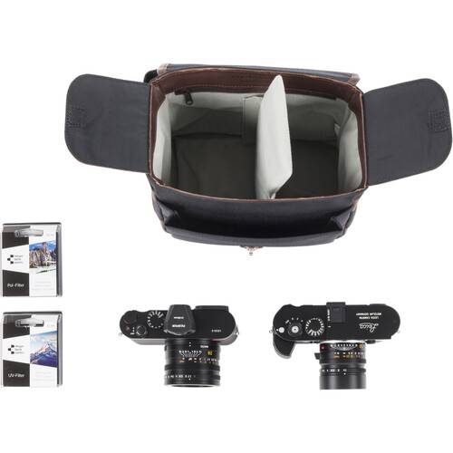 Oberwerth Frankfurt Camera Bag (Vintage Black Leather)