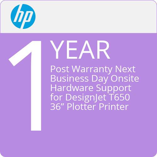 HP 1-Year Post Warranty Next Business Day Onsite Support